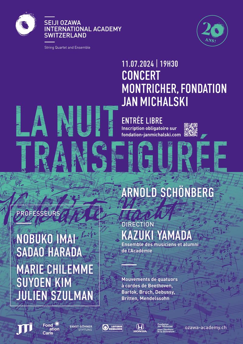 Concert de la Seiji Ozawa International Academy Switzerland