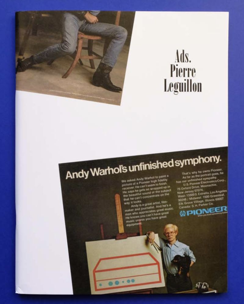 Pierre Leguillon, Ads., couverture - Lauréat Prix Bob Calle 2021