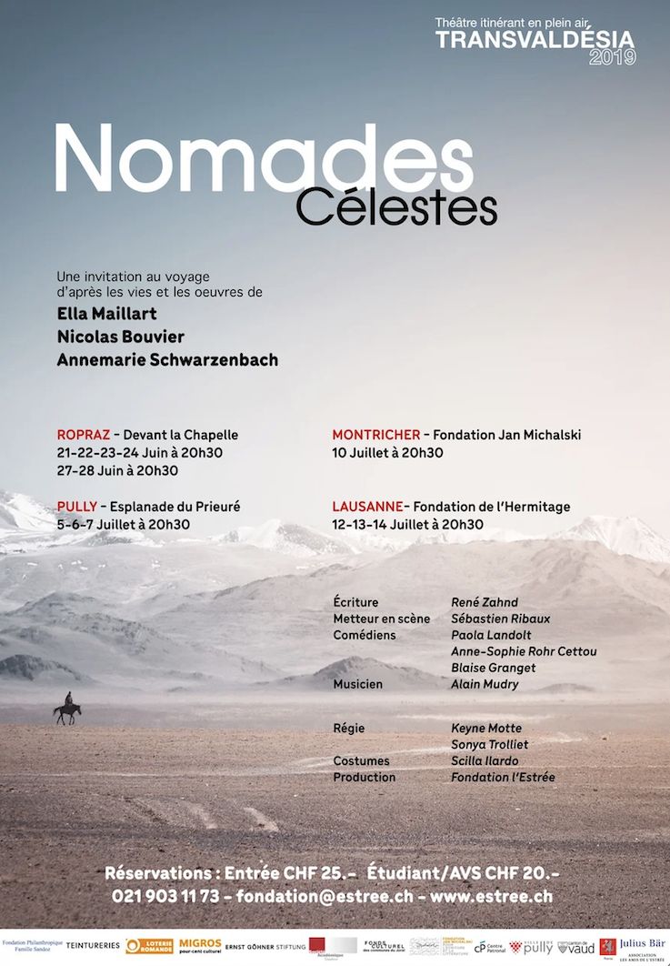 Spectacle par le Théâtre Transvaldésia