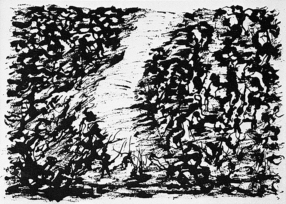 Henri Michaux, Sans titre, 1960