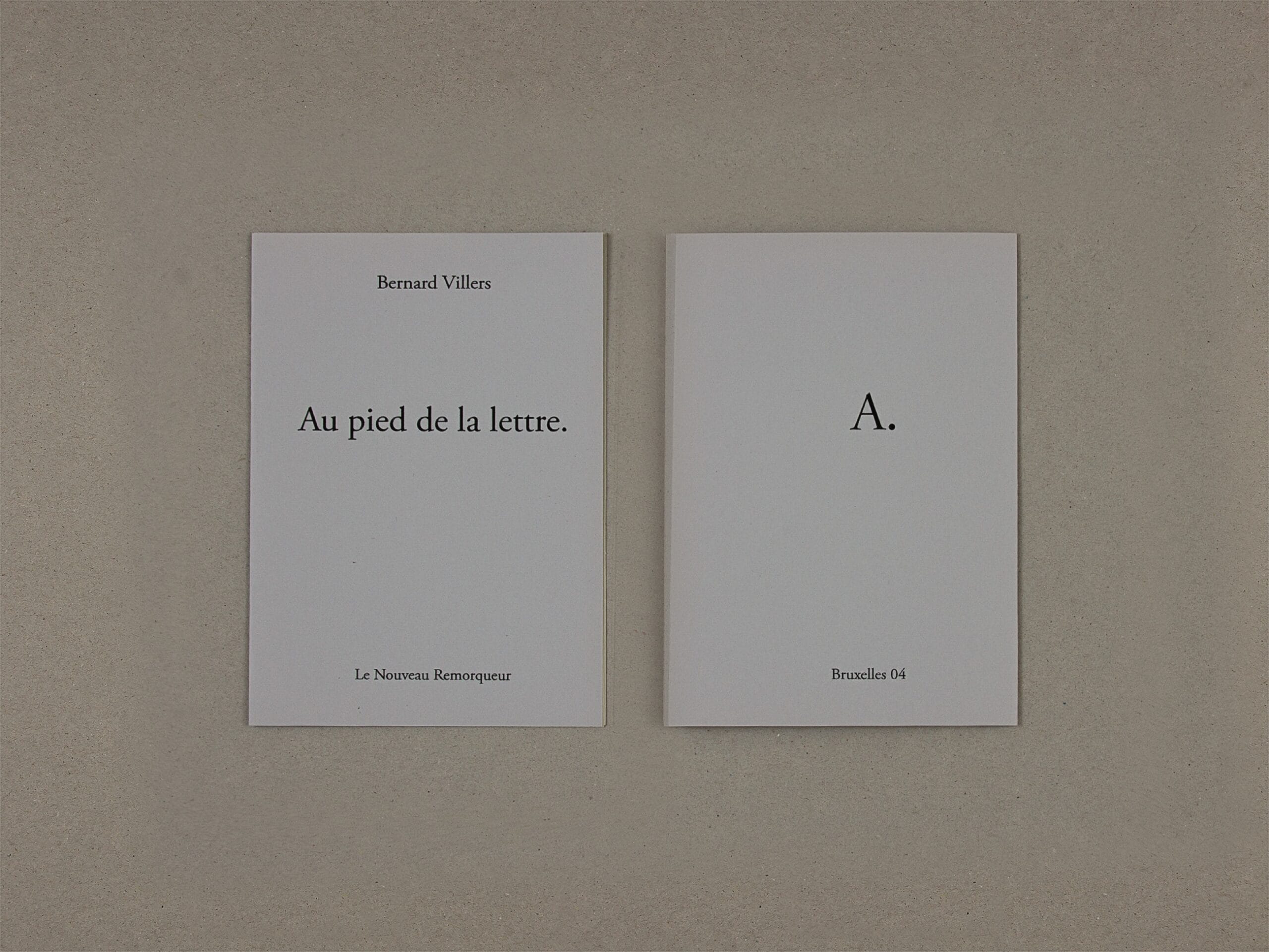 Au pied de la lettre