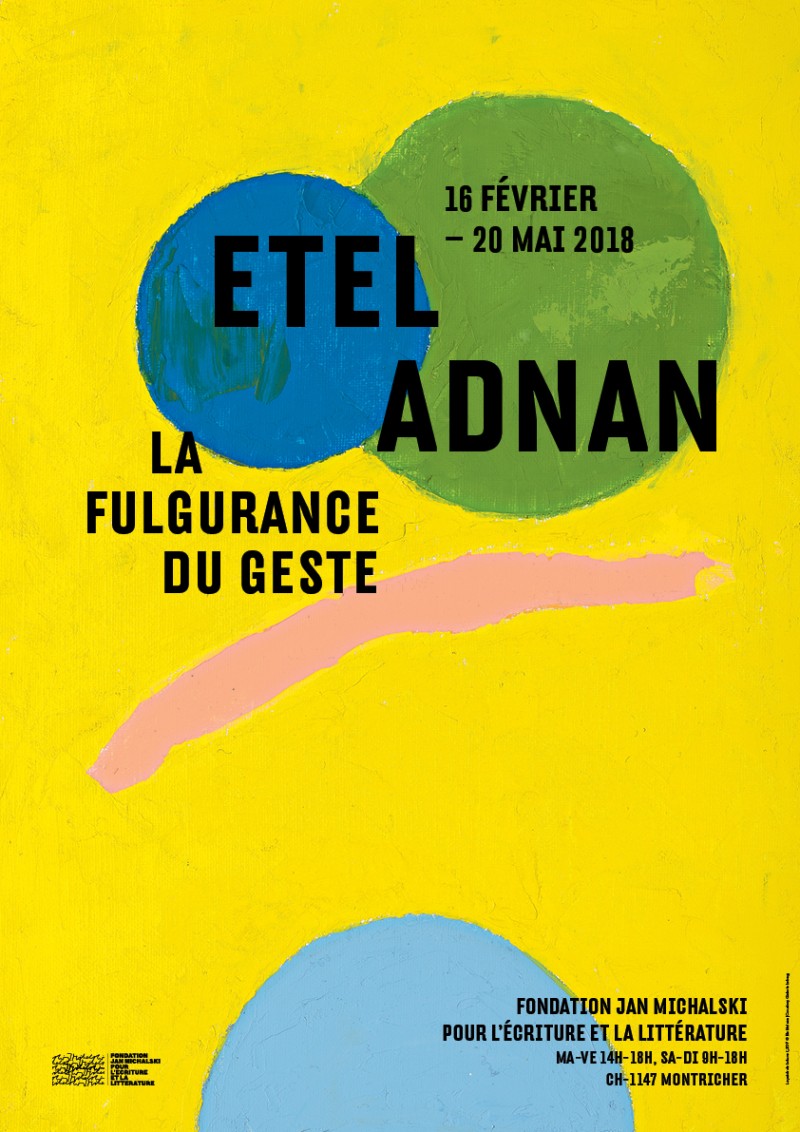 Dossier de presse exposition Etel Adnan